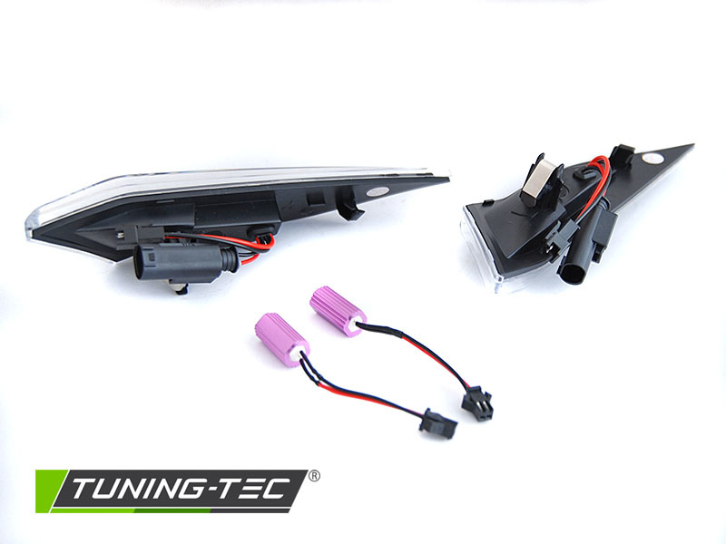 Zijkant knipperlichten geschikt voor PORSCHE 911 (991) CARRERA 11-15 - WIT LED