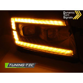 Koplampen voor VW CRAFTER II vanaf 2017- DRL ZWART