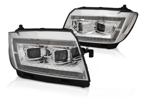 Koplampen voor VW CRAFTER II vanaf 2017- DRL CHROOM
