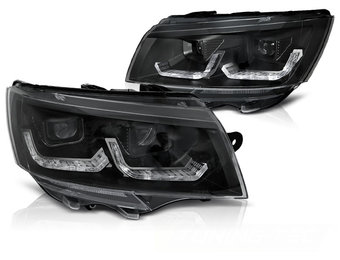 Koplampen voor VW T6.1 vanaf 2020 - DRL ZWART