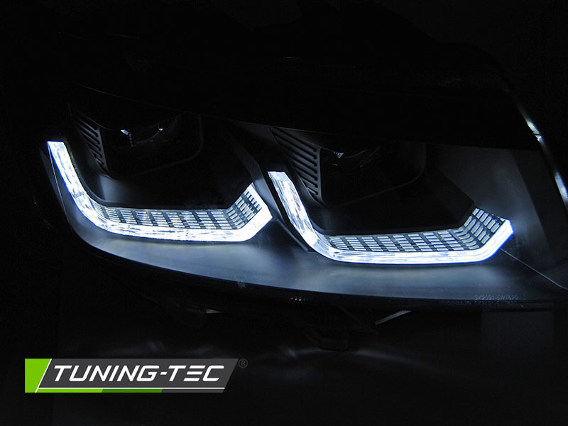 Koplampen voor VW T6.1 vanaf 2020 - DRL ZWART