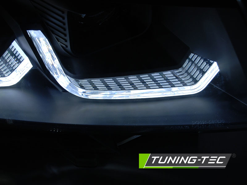 Koplampen voor VW T6.1 vanaf 2020 - DRL ZWART