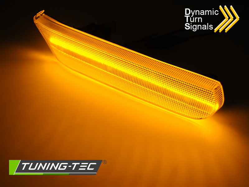 Zijkant knipperlichten geschikt voor PORSCHE 911 996 / BOXSTER 986 - WIT LED