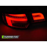 Achterlichten geschikt voor AUDI A3 8P 5D SPORTBACK 03-08 - LED WIT SMOKE