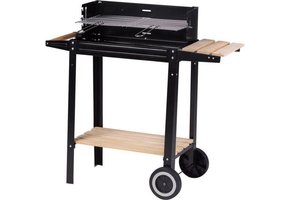 Barbecue - BBQ - met 1 werkplateau - verstelbaar rooster
