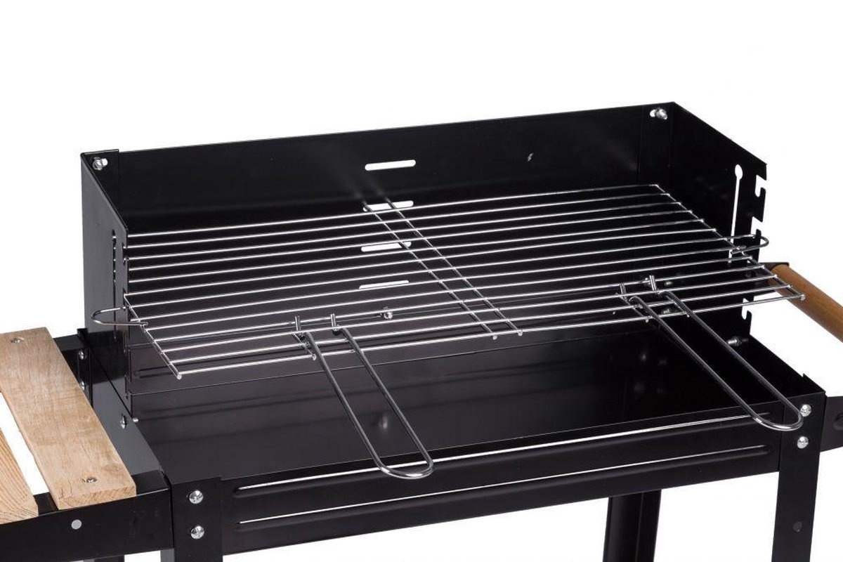 Barbecue - BBQ - met 1 werkplateau - verstelbaar rooster