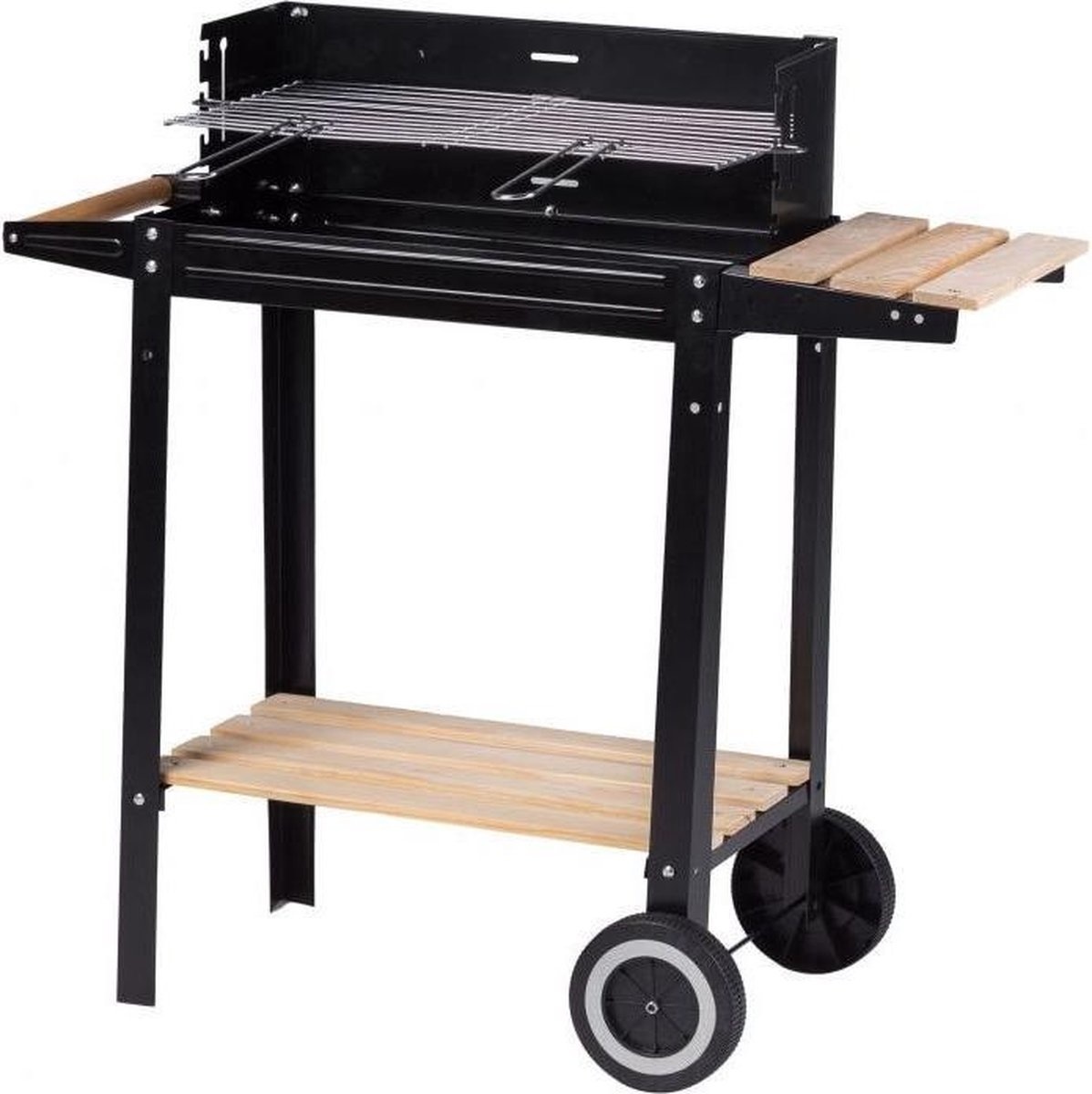 Barbecue - BBQ - met 1 werkplateau - met verstelbaar rooster