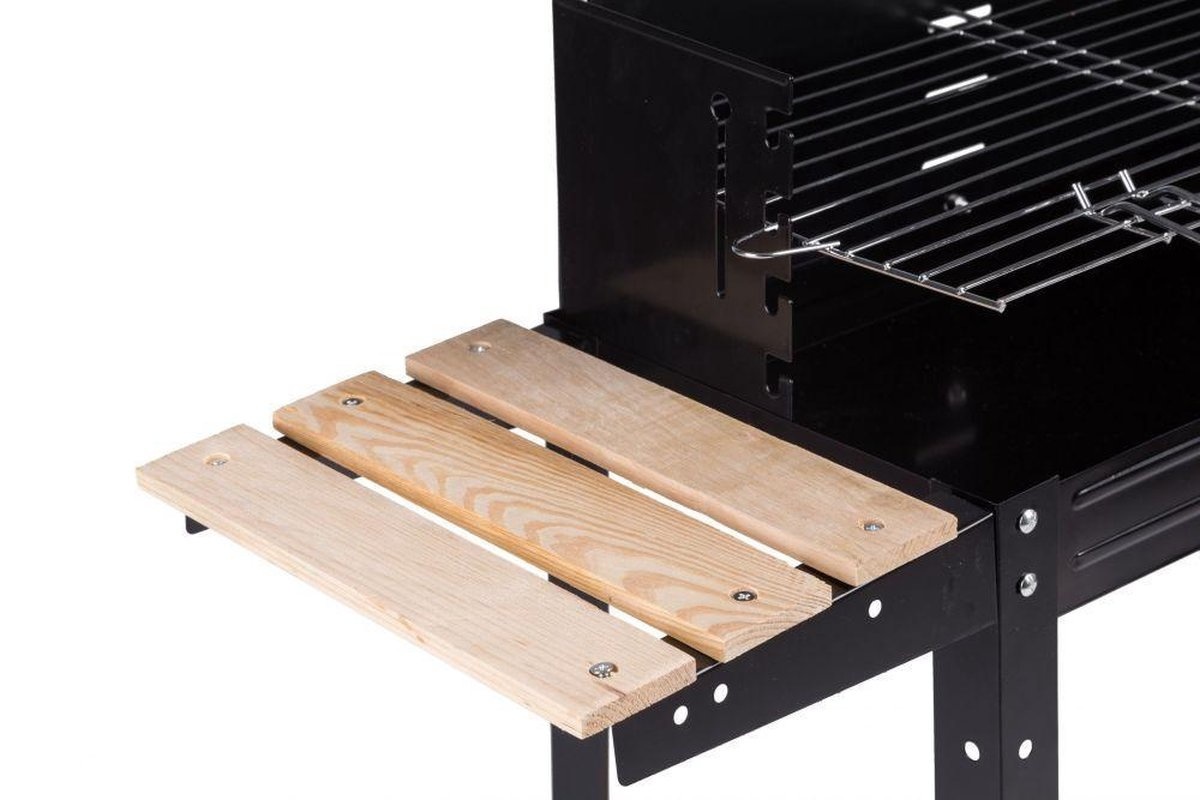 Barbecue - BBQ - met 1 werkplateau - met verstelbaar rooster