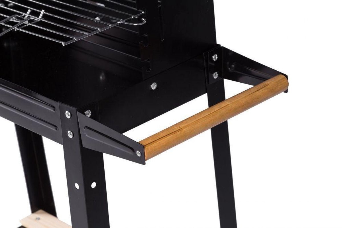 Barbecue - BBQ - met 1 werkplateau - met verstelbaar rooster