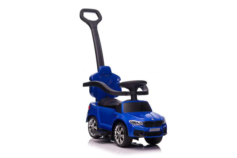 Loopauto - lichtgevend - audio - blauw - max 20 kg - BMW SXZ2078