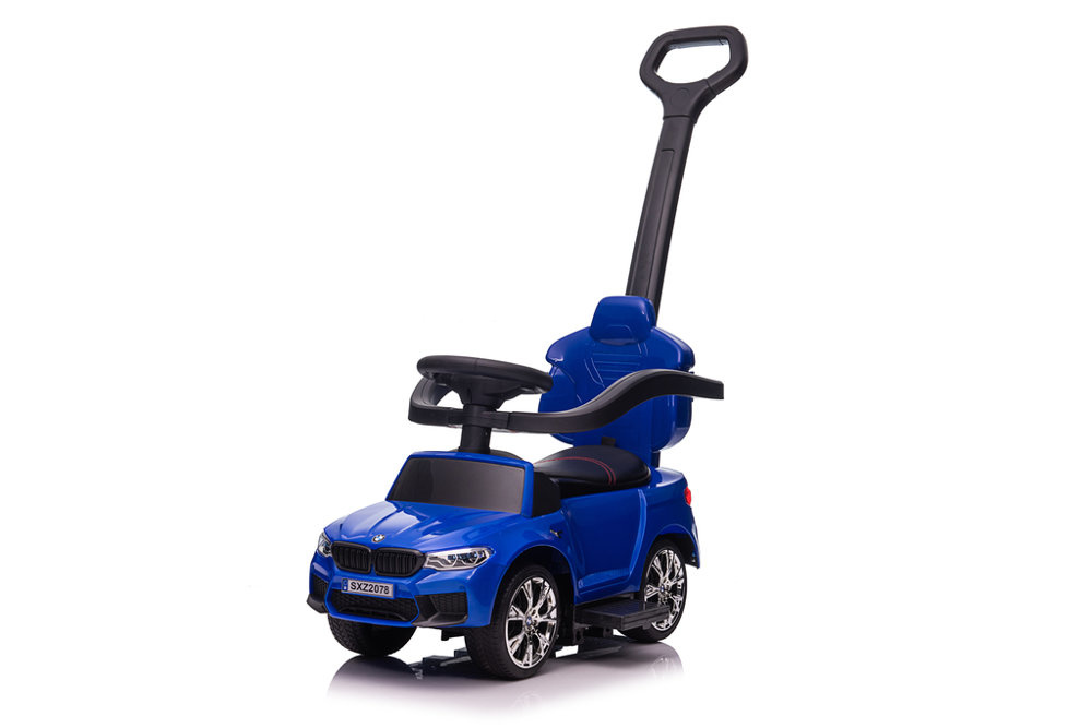 Loopauto - lichtgevend - audio - blauw - max 20 kg - BMW SXZ2078