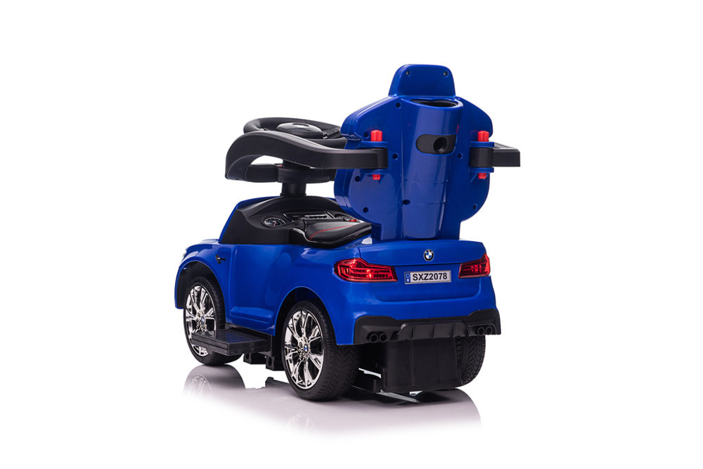 Loopauto - lichtgevend - audio - blauw - max 20 kg - BMW SXZ2078