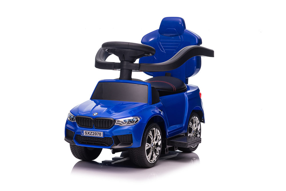 Loopauto - lichtgevend - audio - blauw - max 20 kg - BMW SXZ2078