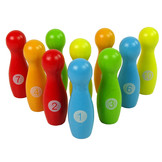 Bowlingkegels - bowlingset kind - 10 kegels & kogel