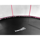 Trampoline - 244 cm - roze zwart - veiligheidsnet - tot 100kg