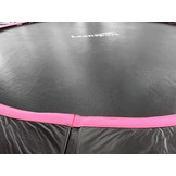 Trampoline - 244 cm - roze zwart - veiligheidsnet - tot 100kg