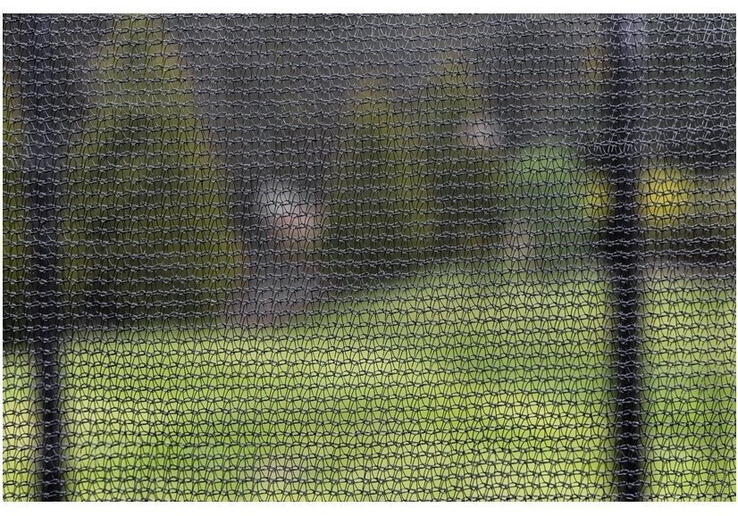Trampoline - 244 cm - groen zwart - veiligheidsnet - tot 100kg