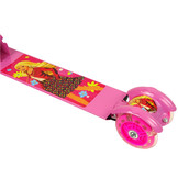 Kinderstep 3 wielen - met handrem - max.gewicht 30kg - roze