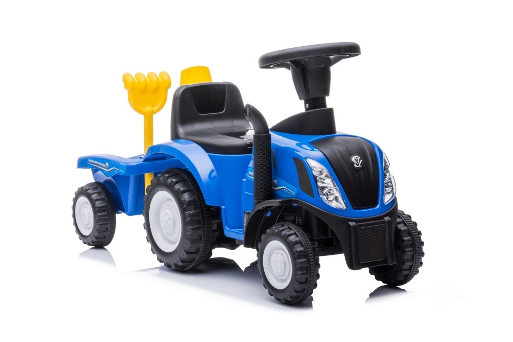Pilfer ik ben ziek shampoo Viking Choice Speelgoed tractor - blauw - met aanhanger - tot 25 kg - 91x  29x44 cm - VC-Lifestyle