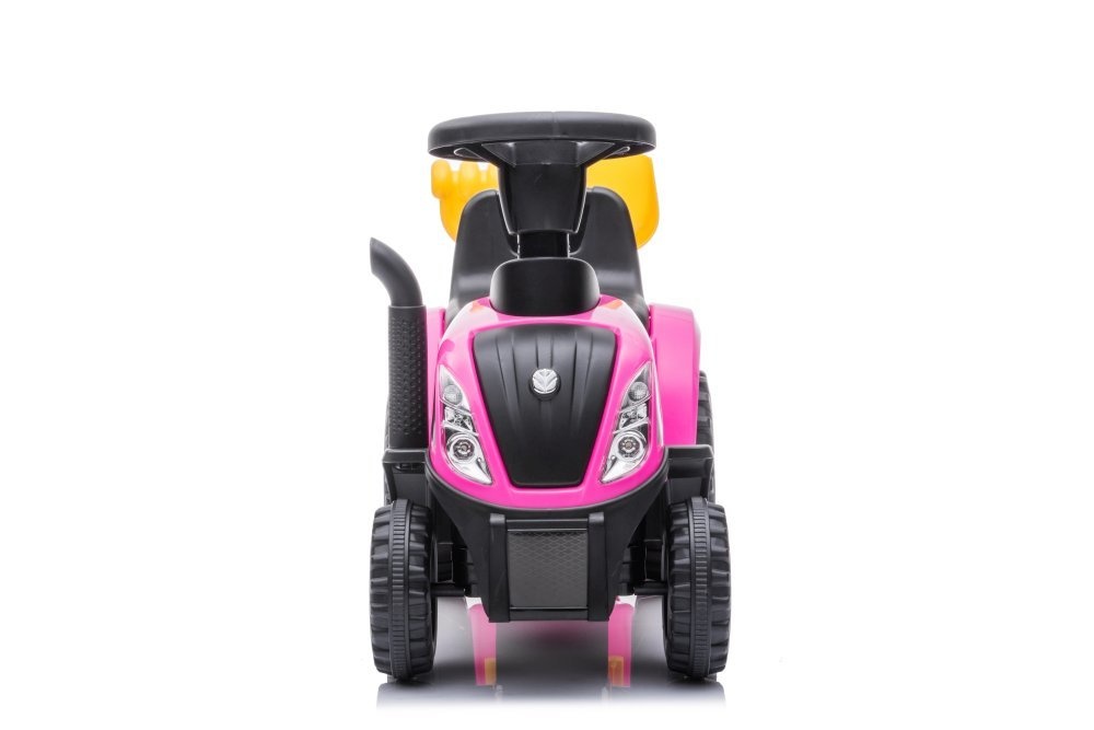 Speelgoed tractor - roze - met aanhanger - tot 25 kg - 91x 29x44 cm
