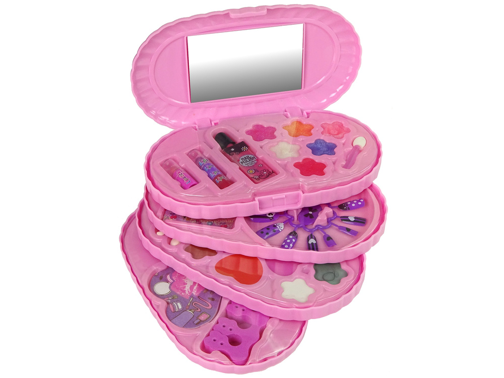 Kinder make up - schoonheidsset - make up tas - onschadelijk