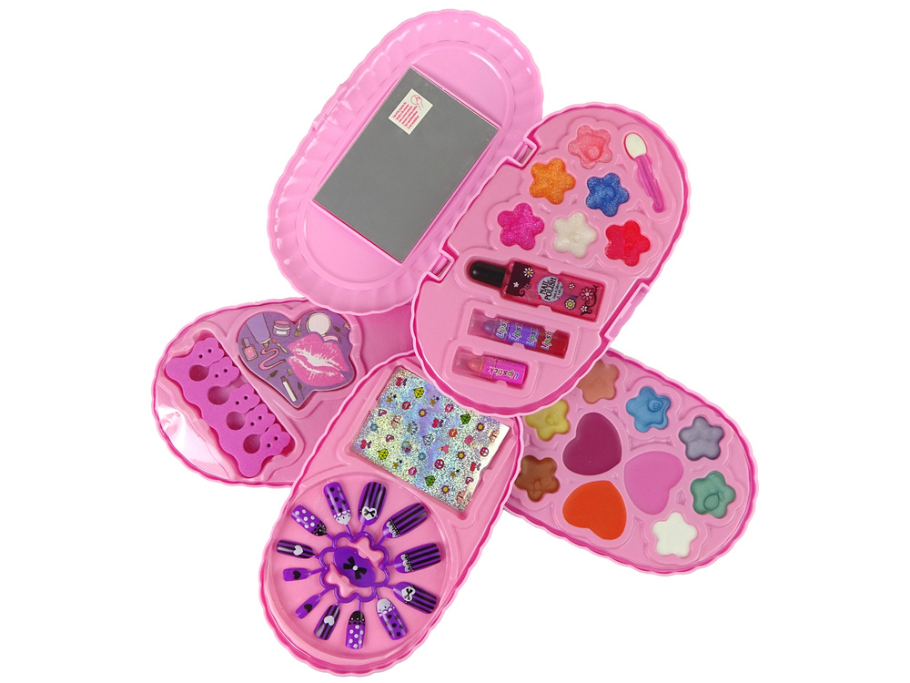Kinder make up - schoonheidsset - make up tas - onschadelijk