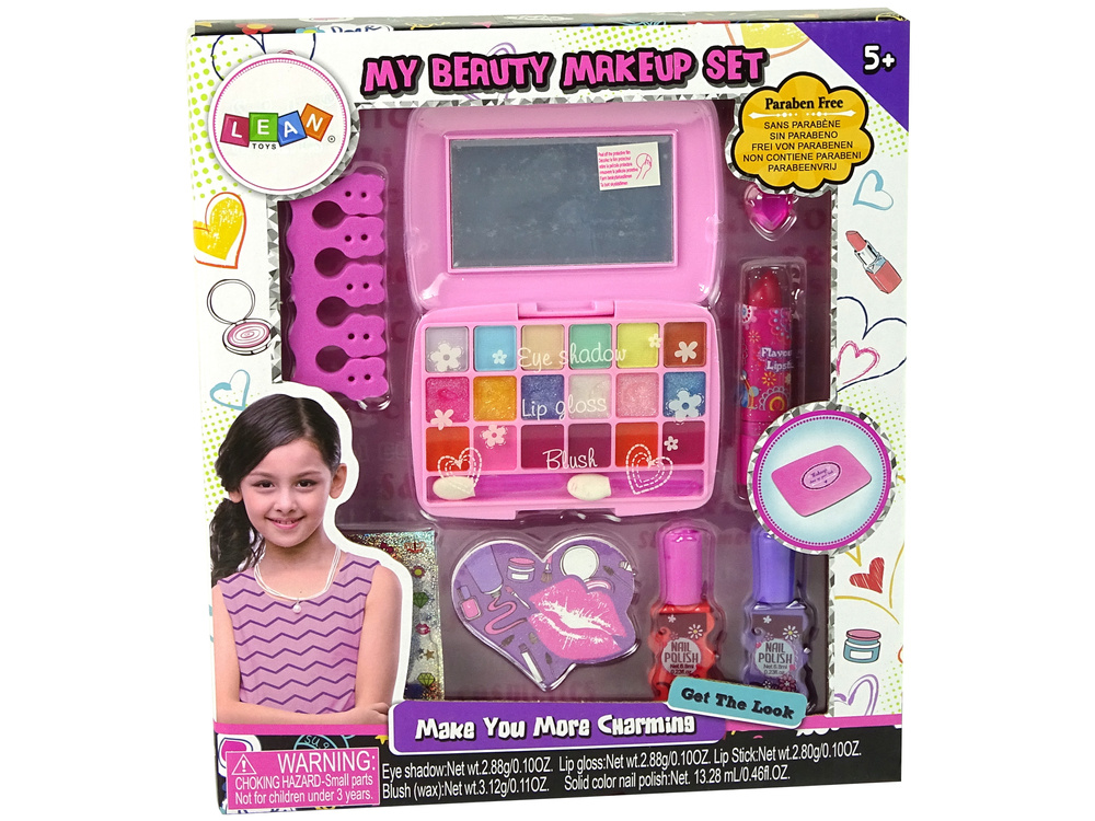 Kinder make up - palet - lipgloss - nagellak - spiegel