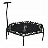 Fitness trampoline zwart - 130 cm