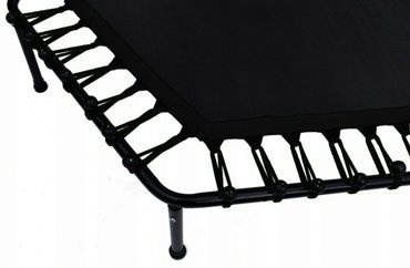 Fitness trampoline zwart - 130 cm