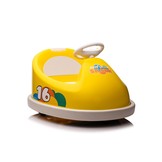 Elektrische botsauto - max 30 kg - 69x60x46 cm - geel