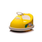 Elektrische botsauto - max 30 kg - 69x60x46 cm - geel