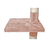 Grote krabpaal - 5 platformen - melk roze - <br />
118 x 49 cm