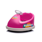 Elektrische botsauto - max 30 kg - 69x60x46 cm - roze