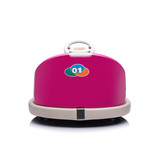 Elektrische botsauto - max 30 kg - 69x60x46 cm - roze