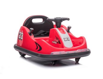 Elektrische kinderauto - bestuurbaar- max 30kg - rood