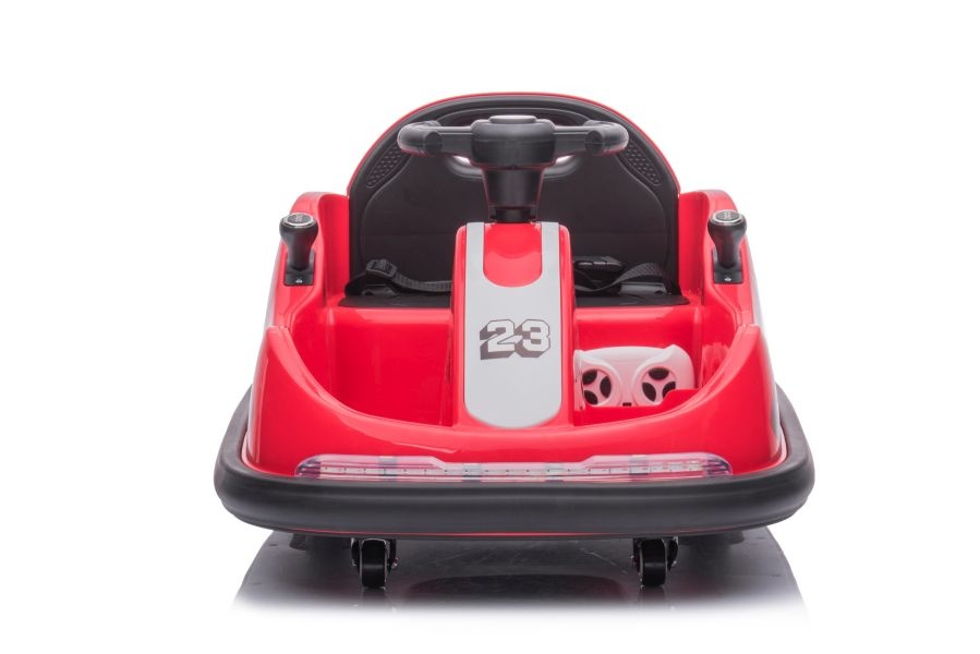Elektrische kinderauto - bestuurbaar- max 30kg - rood