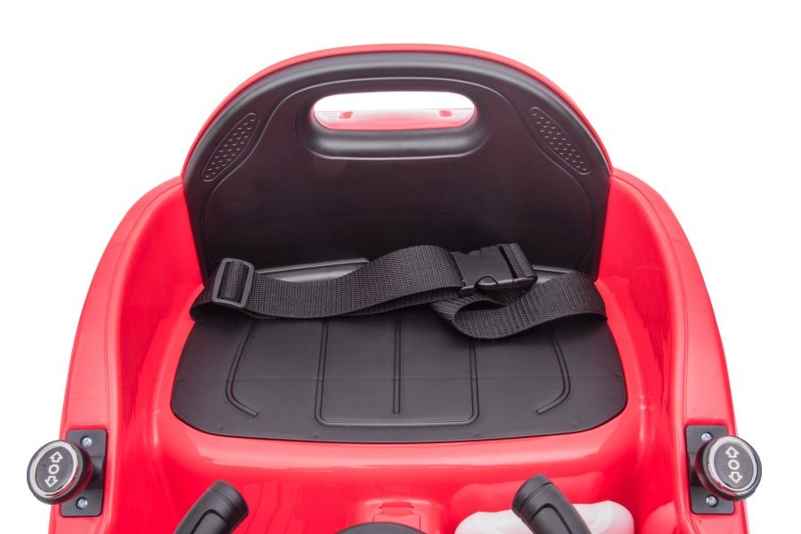 Elektrische kinderauto - bestuurbaar- max 30kg - rood