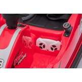 Elektrische kinderauto - bestuurbaar- max 30kg - rood