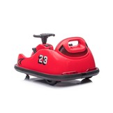 Elektrische kinderauto - bestuurbaar- max 30kg - rood