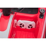 Elektrische kinderauto - bestuurbaar- max 30kg - rood