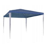 Tuin paviljoen - 2 zijwanden - blauw