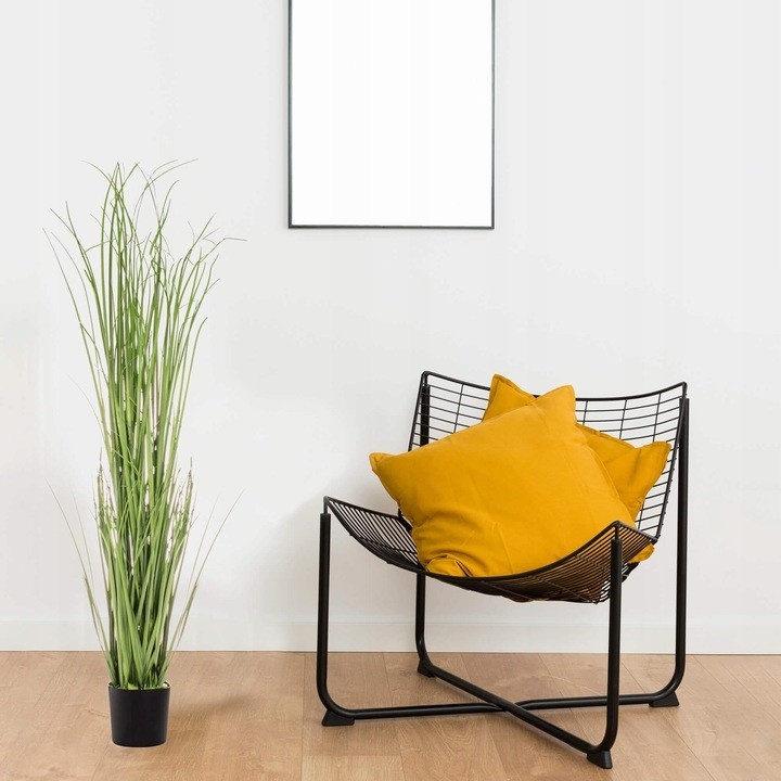 Kunstplant groot - natuurlijke tinten groen - 120cm