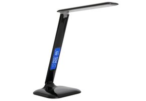 LED tafellamp - zwart - 7W - 15x15cm