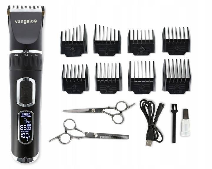 Tondeuse set - 110 - 240V - zwart