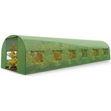 Kweektent 3x6 meter - buiten - 18m2 oppervlakte - met ritssluiting