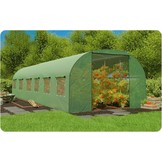 Kweektent 3x6 meter - buiten - 18m2 oppervlakte - met ritssluiting