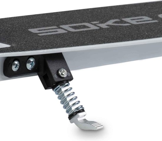 Opvouwbare step - aluminium - CITY wit - grote wielen - vervoersmiddel