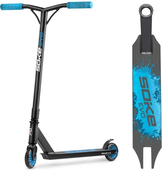 Kinder step - skaten - aluminium - EVO blauw