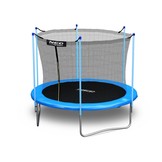 Trampoline - 252 cm - blauw - met ladder en binnenrand net - tot 120 kg