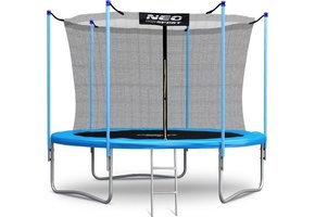 Trampoline - 305cm - met net & ladder - blauw
